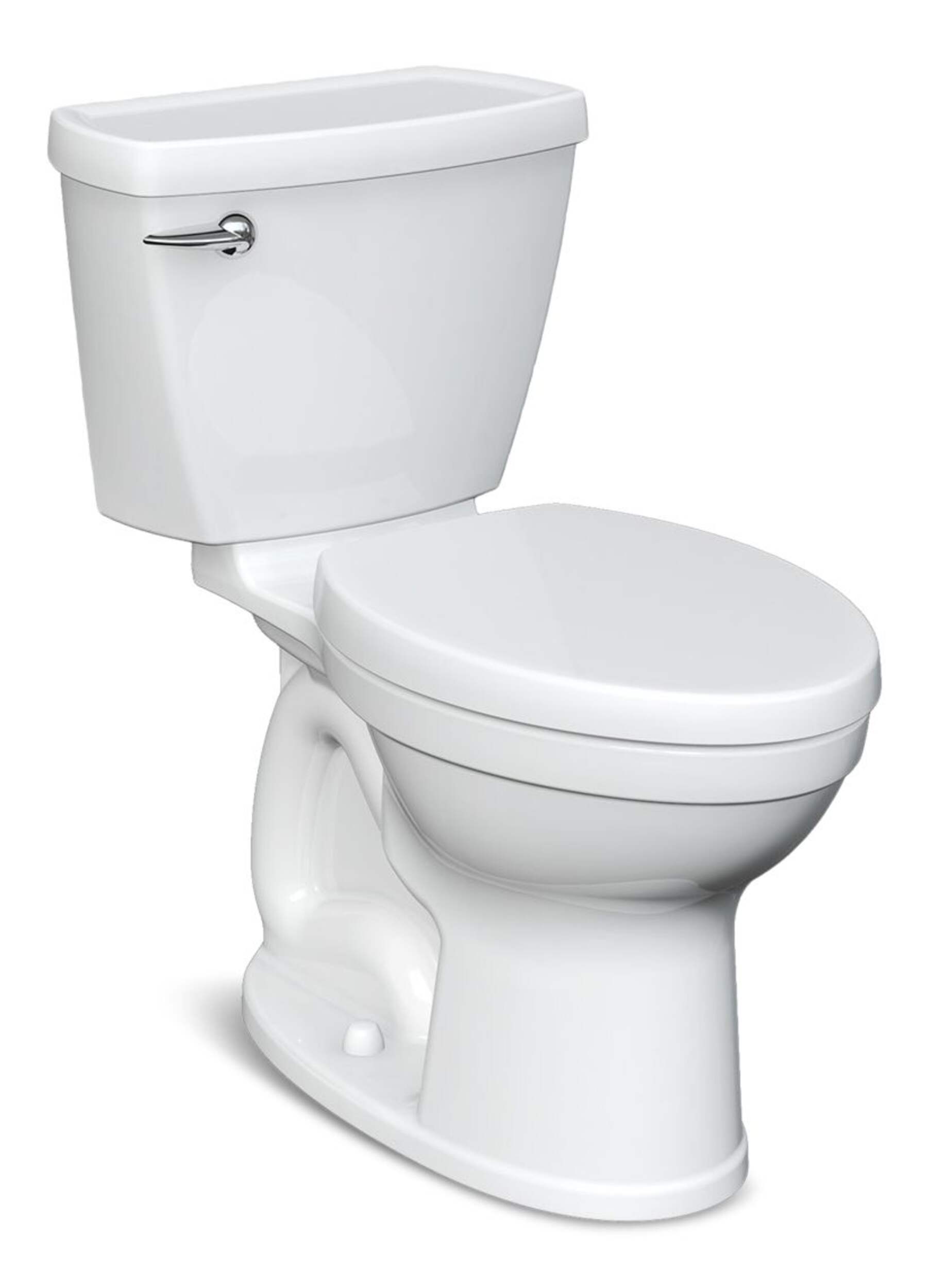American Standard Champion 4 Right Height Elongated Complete Toilet, 4.8-L Front_Three_Fourths_Angled_Right
