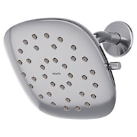 Moen Verso Square Rain Shower with Infiniti Dial, Chrome Front_Three_Fourths_Angled_Left