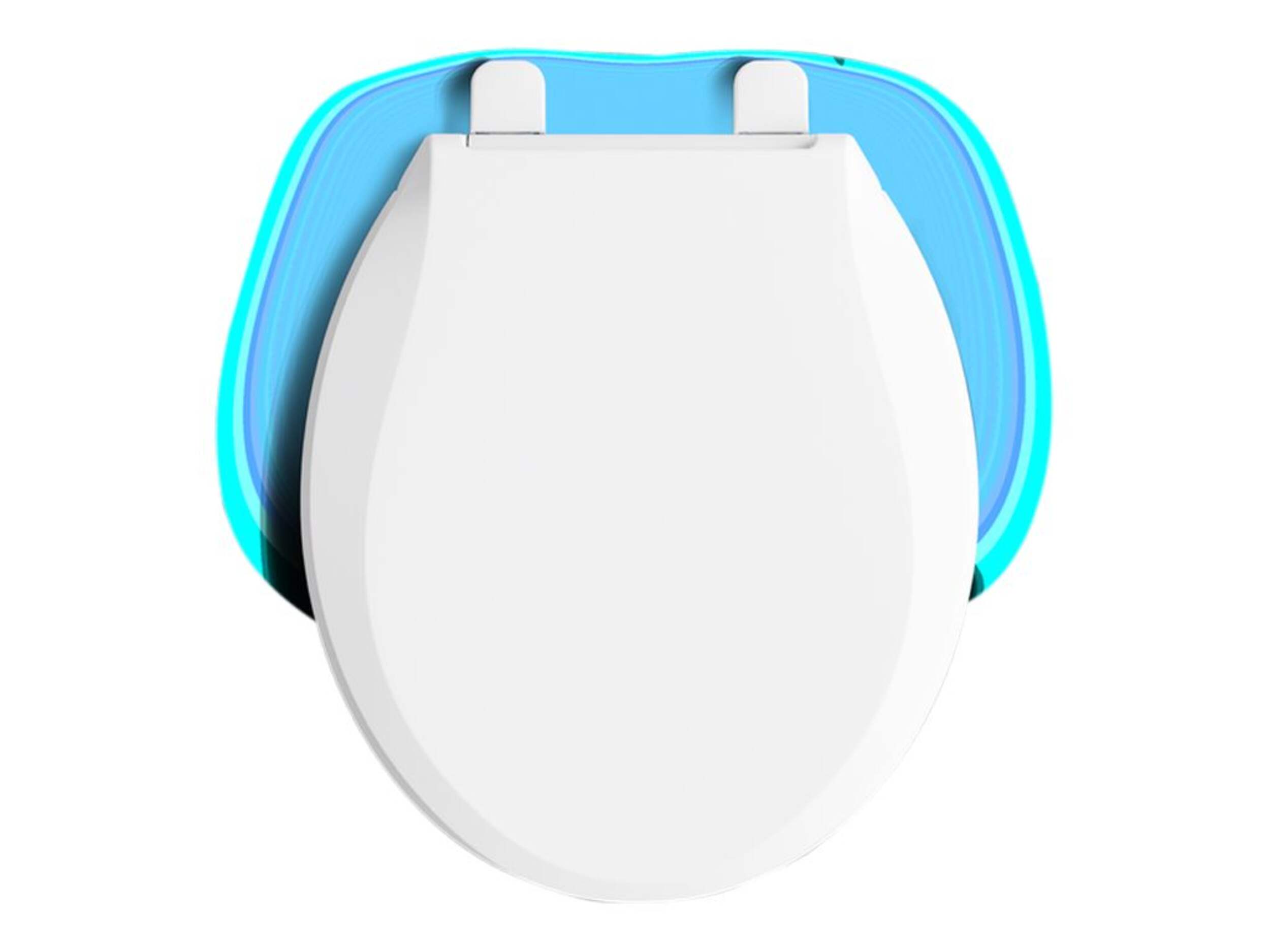 Kohler Cachet™ QuietClose™ Round Toilet Seat with Plastic Hinges