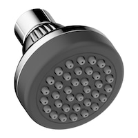 Danze 1-Setting Fixed Mounted Shower Head, 2.5GPM, Chrome Front_Three_Fourths_Angled_Right