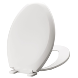 Danze PP Slow Close Elongated Toilet Seat, Antibacterial Back_Angled_Right