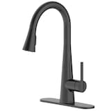 Danze Tronus Dual-Sensor 1-Handle Pull Down Sprayhead Kitchen Faucet, Assorted Finishes Front_Angled_Left