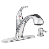 Robinet d'évier Delta avec distributeur de savon Composite_or_Mixed