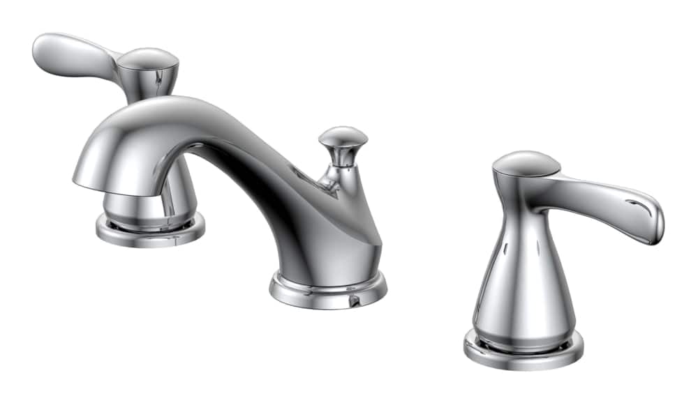 Danze Lakeville Widespread 2 Handle Bathroom Faucet Chrome Canadian Tire - How To Replace 3 Hole Bathroom Faucet