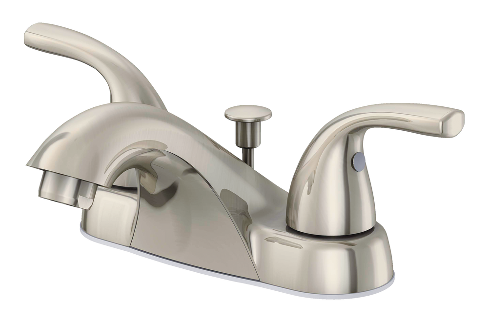 bathroom sink and faucet set