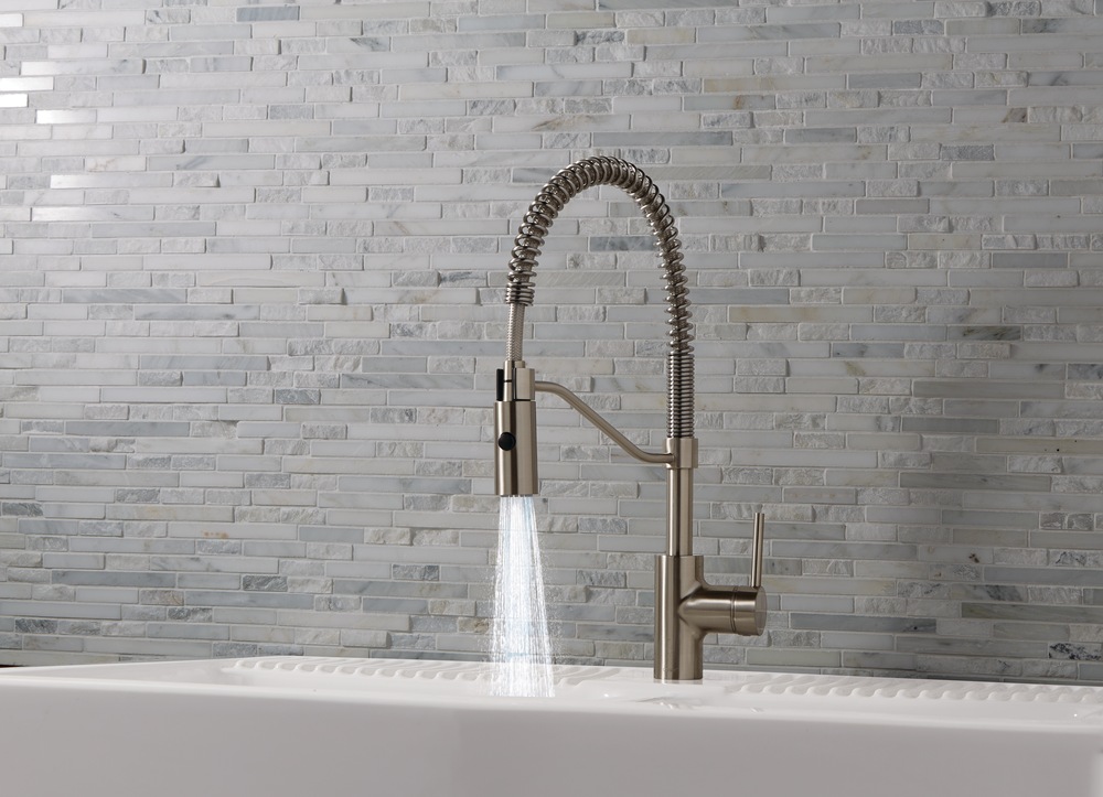 Danze Jasper Single Handle Kitchen Faucet, Stainless Steel Canadian Tire