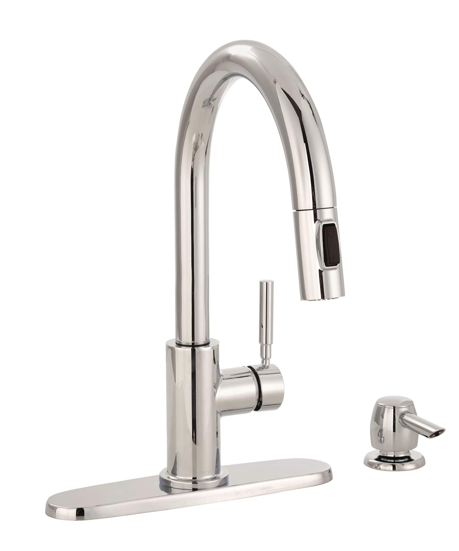 Delta Trask 1 Handle Pull Down Kitchen Faucet Chrome