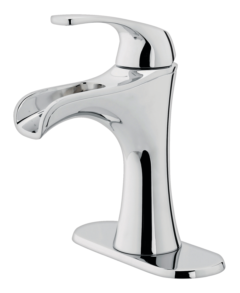 Pfister Jaida Single Handle Bathroom Sink Faucet, Push & Seal™ Drain