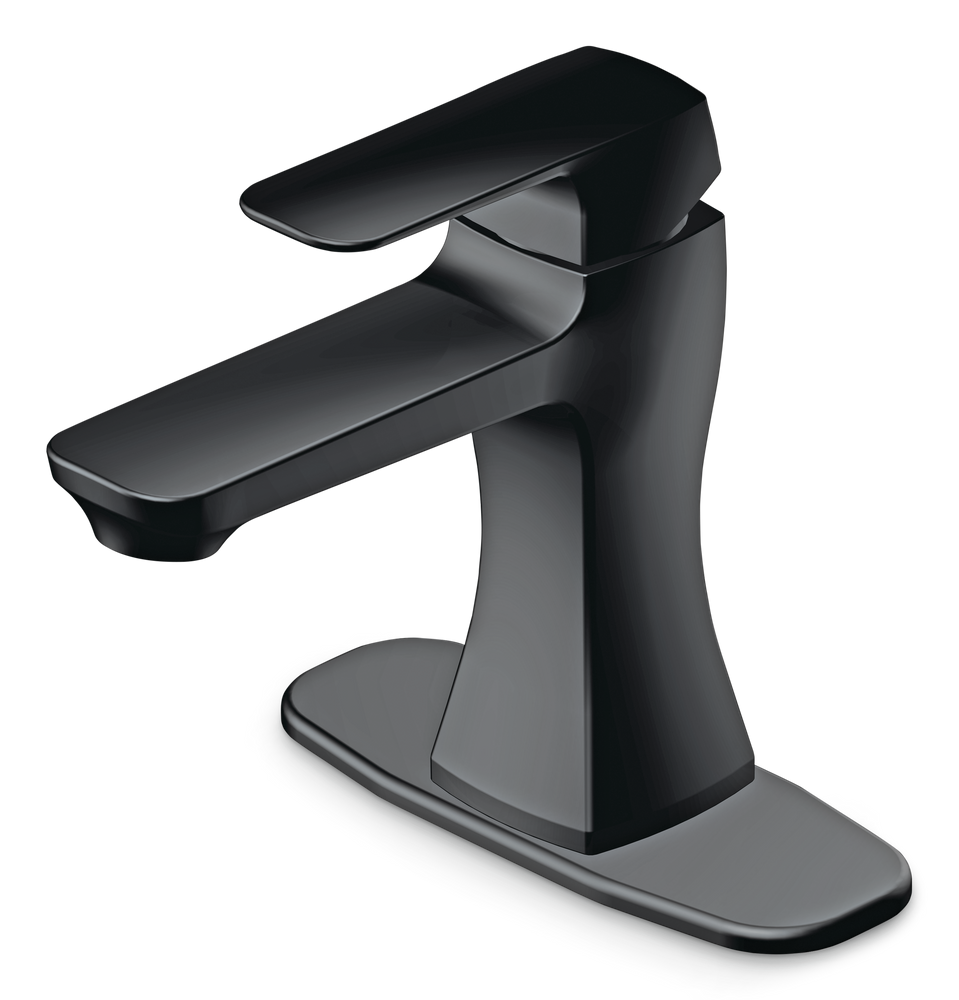 Danze Aztek Single Handle 4in Centerset Bathroom Sink Faucet with Pop