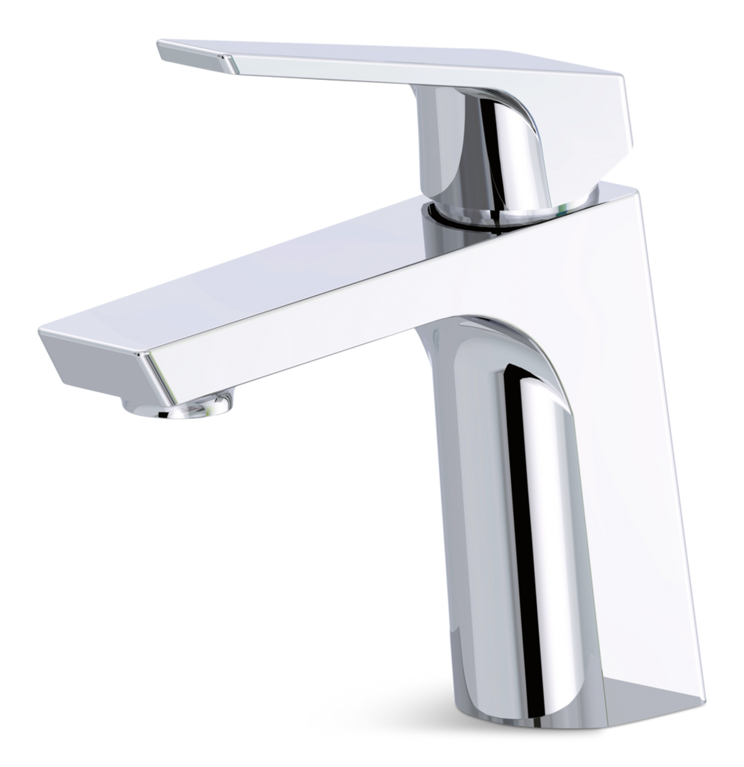 Danze Marisol Single Handle Single Hole 4-in Centerset Bathroom Sink Faucet with Pop-up Drain, Chrome Front_Three_Fourths_Angled_Left