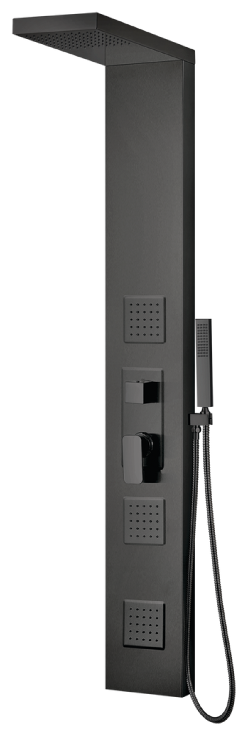 Danze 3in1 Aluminum Shower Panel System with Rain Shower, Body