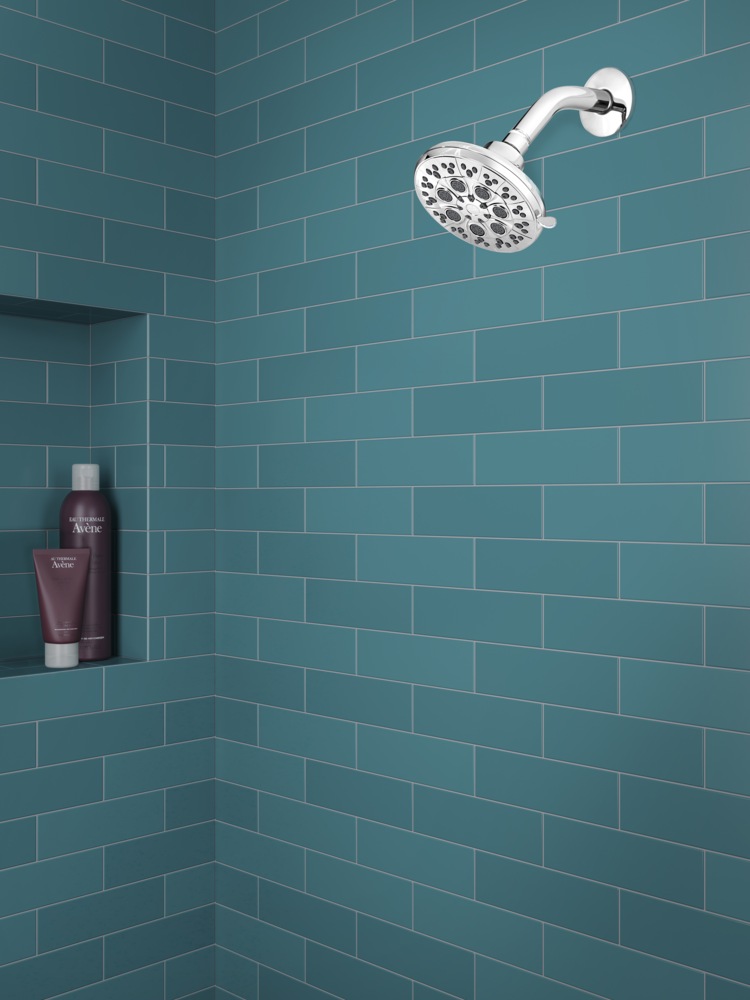 Pfister Restore 3Setting Fixed Spray Shower Head, Chrome Canadian Tire