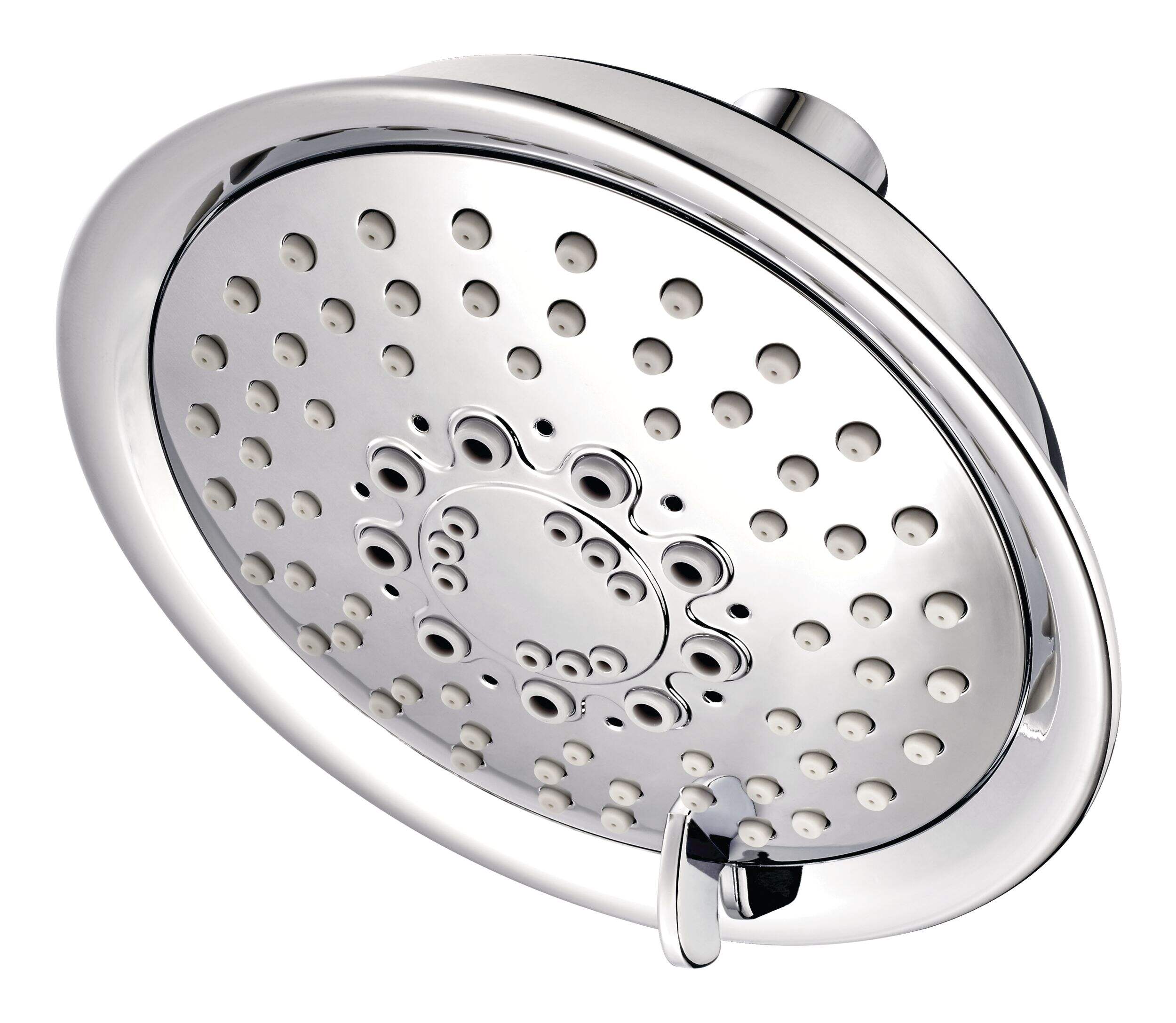 Pfister Universal 5-Setting Spray Shower Head, Chrome Front_Angled_Left