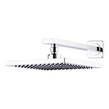 Pfister Vorena Rain Spray Shower Head & Arm Combo, Chrome Front_Angled_Left
