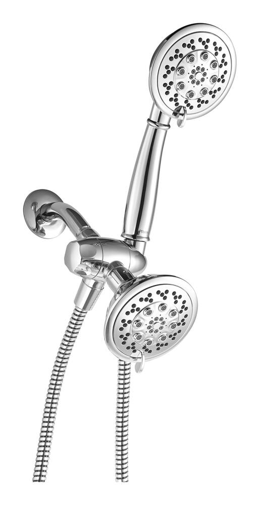 Pfister Solita 6-Setting Spray & Handheld Shower Head Combo, Chrome ...