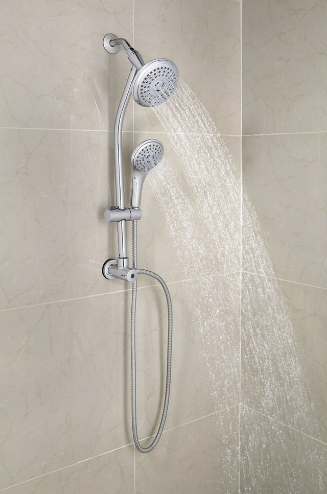 Pfister 3Setting Spray & Handheld Shower Head Combo with Slide Bar