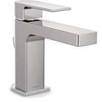 Peerless® Xander Single Handle Rigid Spout Single Hole Bathroom Sink Faucet, WaterSense® Certified, Chrome Front_Three_Fourths_Angled_Right