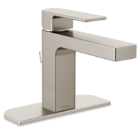 Peerless® Xander Single Handle Rigid Spout Single Hole Bathroom Sink Faucet WaterSense® Certified, Brushed Nickel