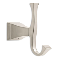 Delta Dryden Double Robe Hook Front_Three_Fourths_Angled_Right