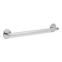Delta Contemporary Decorative Grab Bar, Chrome, 24-in