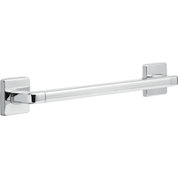 Delta Angular Modern Decorative Grab Bar, Chrome, 18-in Front_Three_Fourths_Angled_Right