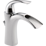 Delta Nyla 1-Handle Centerset Bathroom Faucet, Chrome Front_Angled_Right