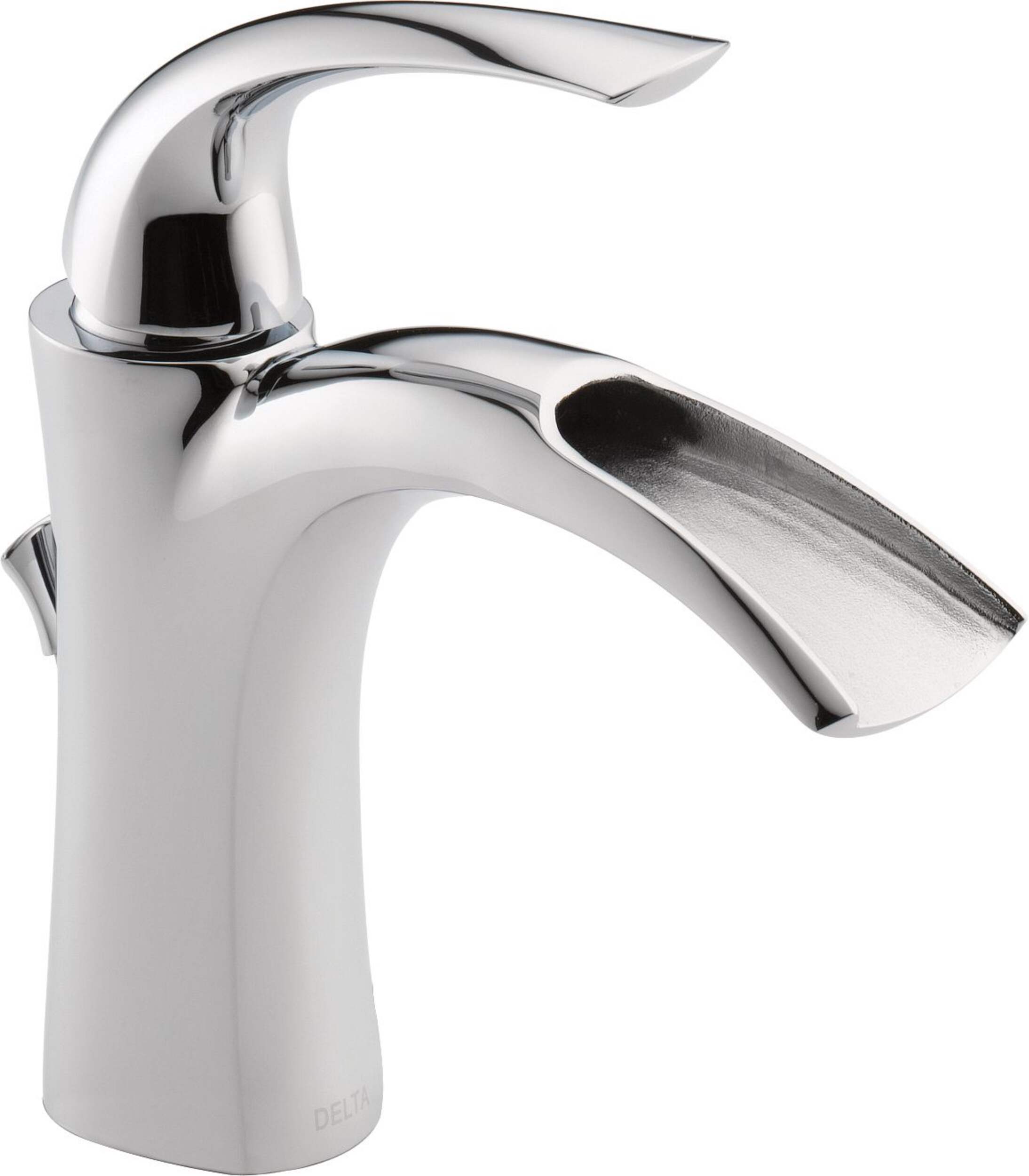 Delta Nyla 1-Handle Centerset Bathroom Faucet, Chrome Front_Angled_Right