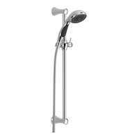 Pomme de douche à main et à jet de massage Delta Faucet Premium, avec barre coulissante, 3 réglages, finis variés Front_Three_Fourths_Angled_Right