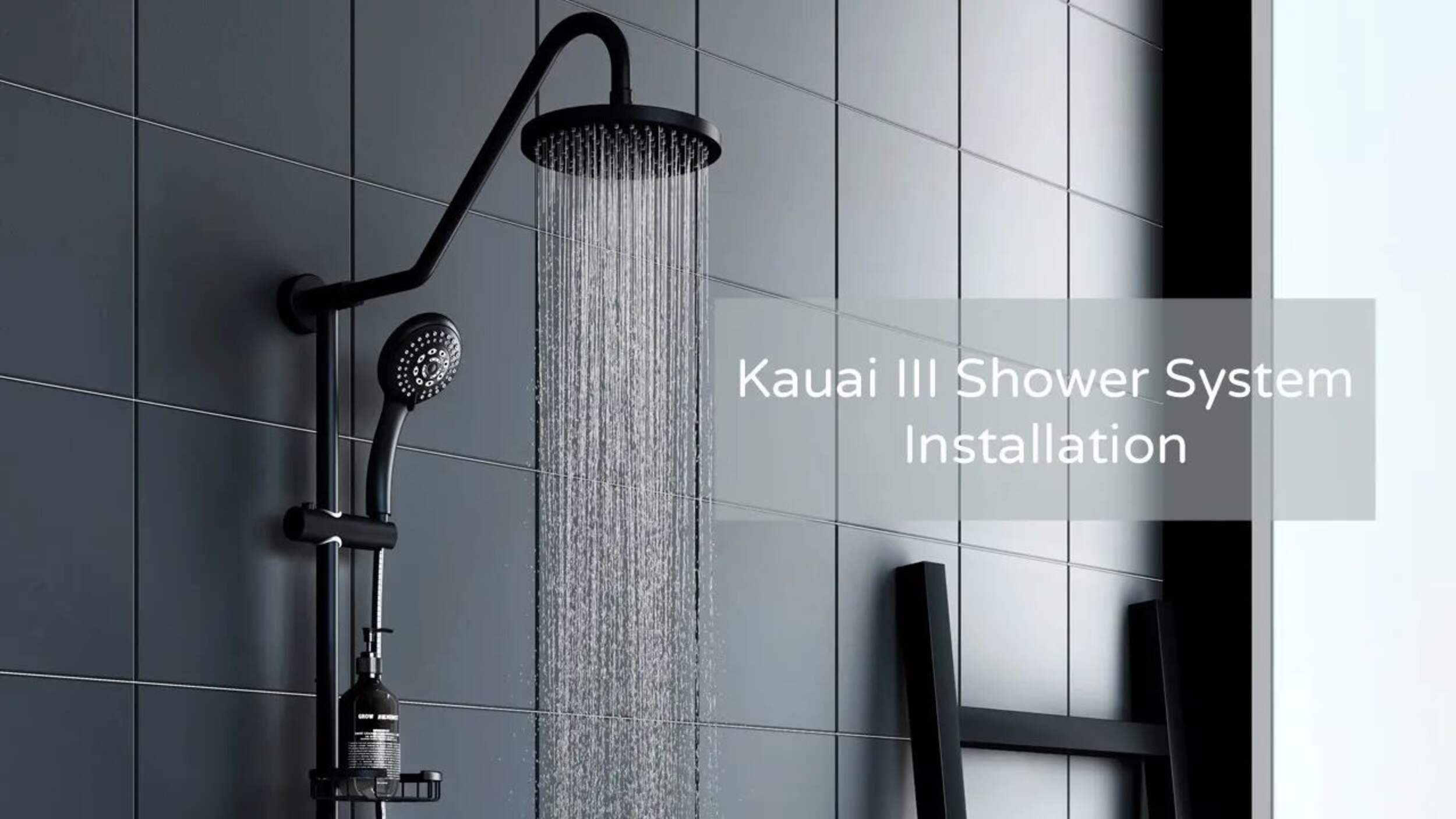 PULSE ShowerSpas Kauai III RetroFit Rain Shower System with Handheld