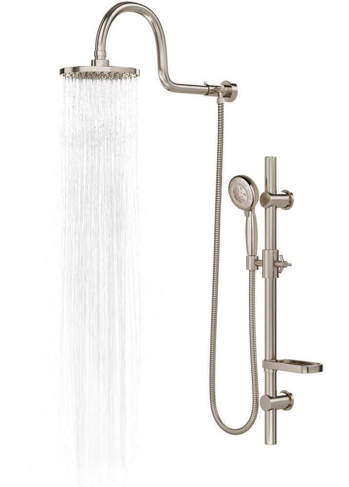 PULSE ShowerSpas Aqua Rain Shower System with Handheld Shower Head