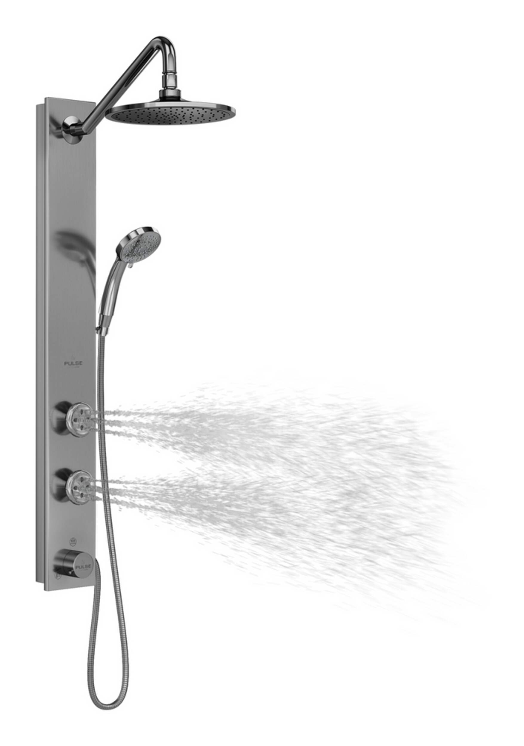 PULSE ShowerSpas Aloha Rain Shower System with Handheld Shower Head