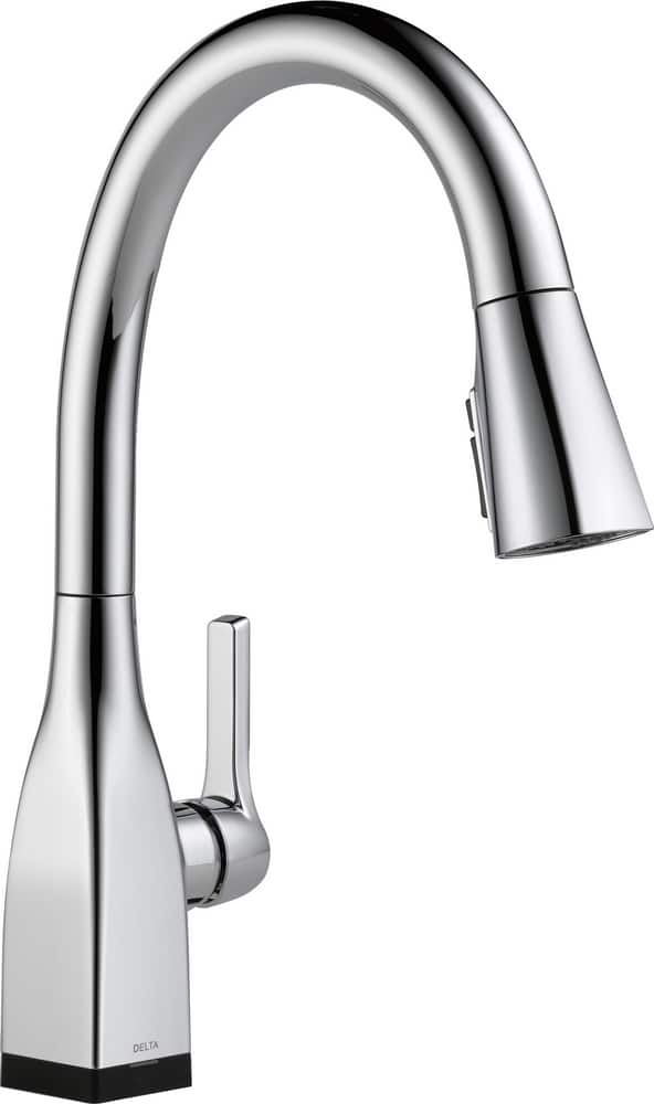 Delta Faucet Mateo Single Handle Pull Down Kitchen Faucet with Touch20 ...