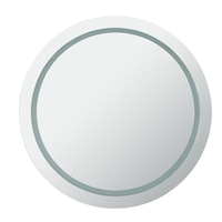 A&E Bath and Shower Egber Mirror Medicine Cabinet with LED  Lights, 25 in