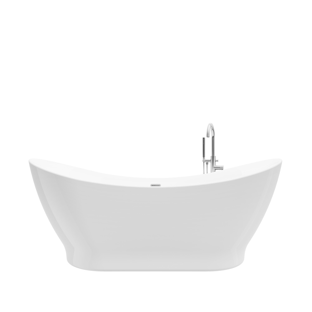 A&E Bath TancyNF Acrylic Freestanding Bathtub with Adjustable Feet