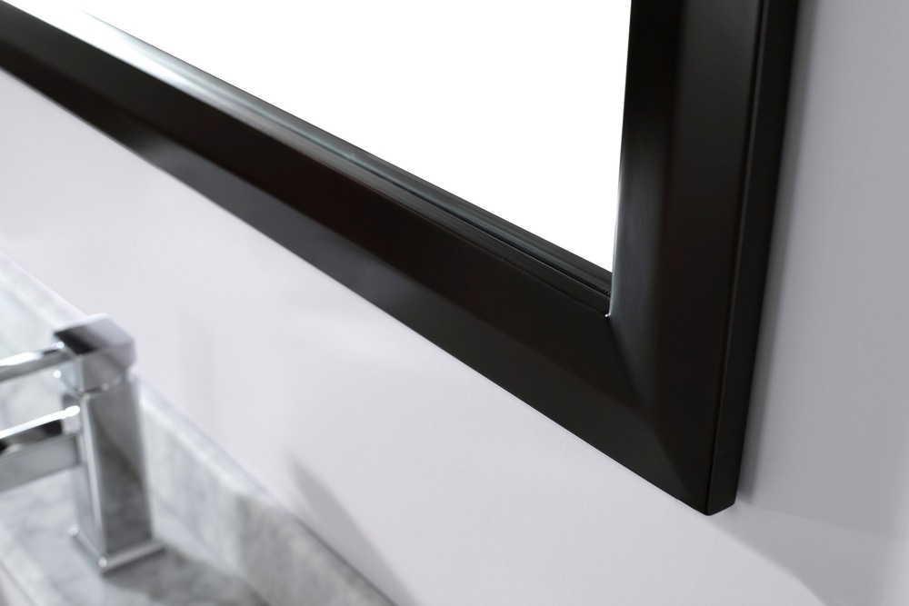 Urban Bathe Kelly Bathroom Vanity with Natural Marble Top, Espresso