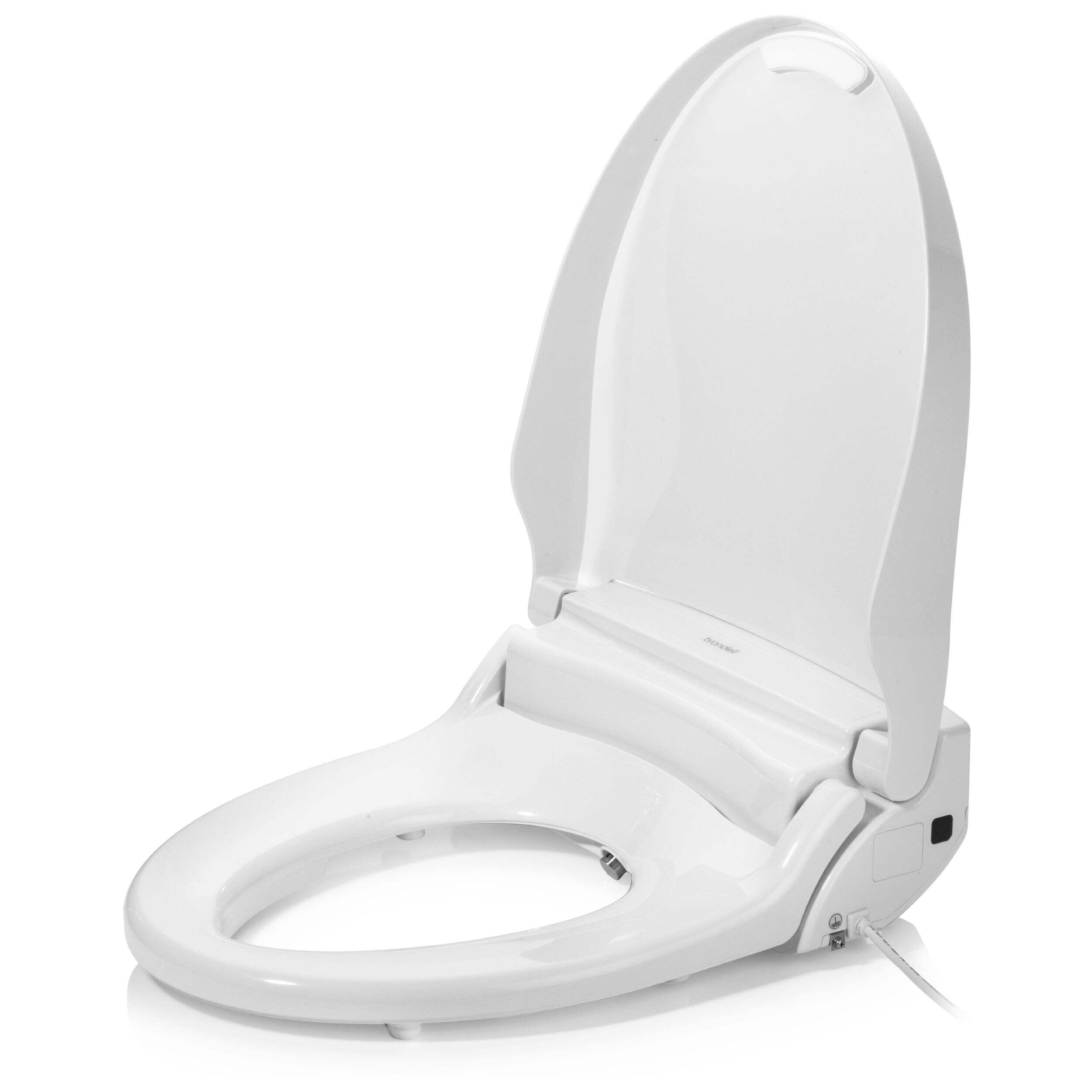 Swash DR802 Bidet Seat with Programmable Remote Control, Round Front_Angled_Left