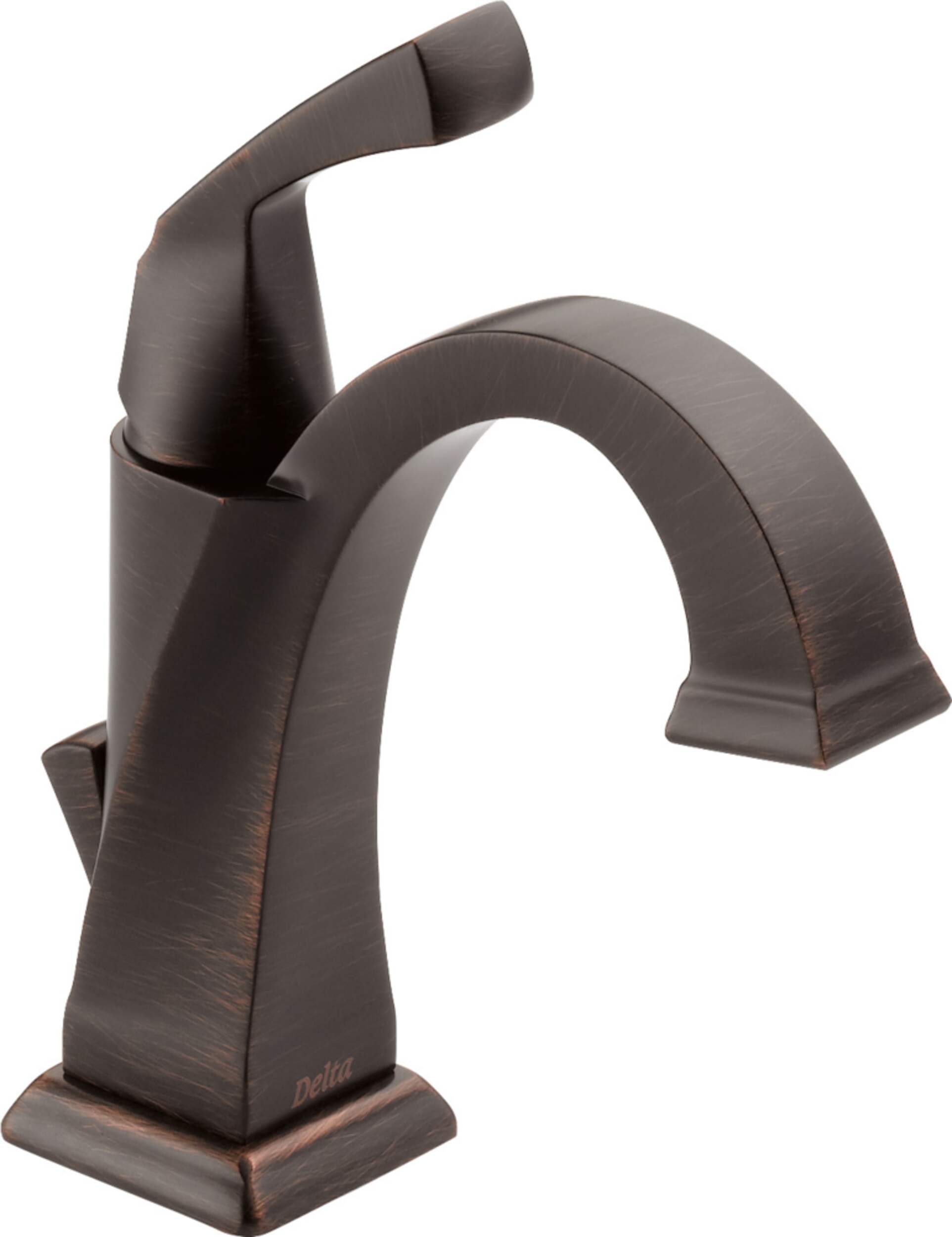 Delta Dryden 1-Handle Lavatory Faucet, Venetian Bronze Front_Angled_Right