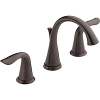 Delta Two Handle Widespread Lavatory Faucet, Venetian Bronze Front_Angled_Right
