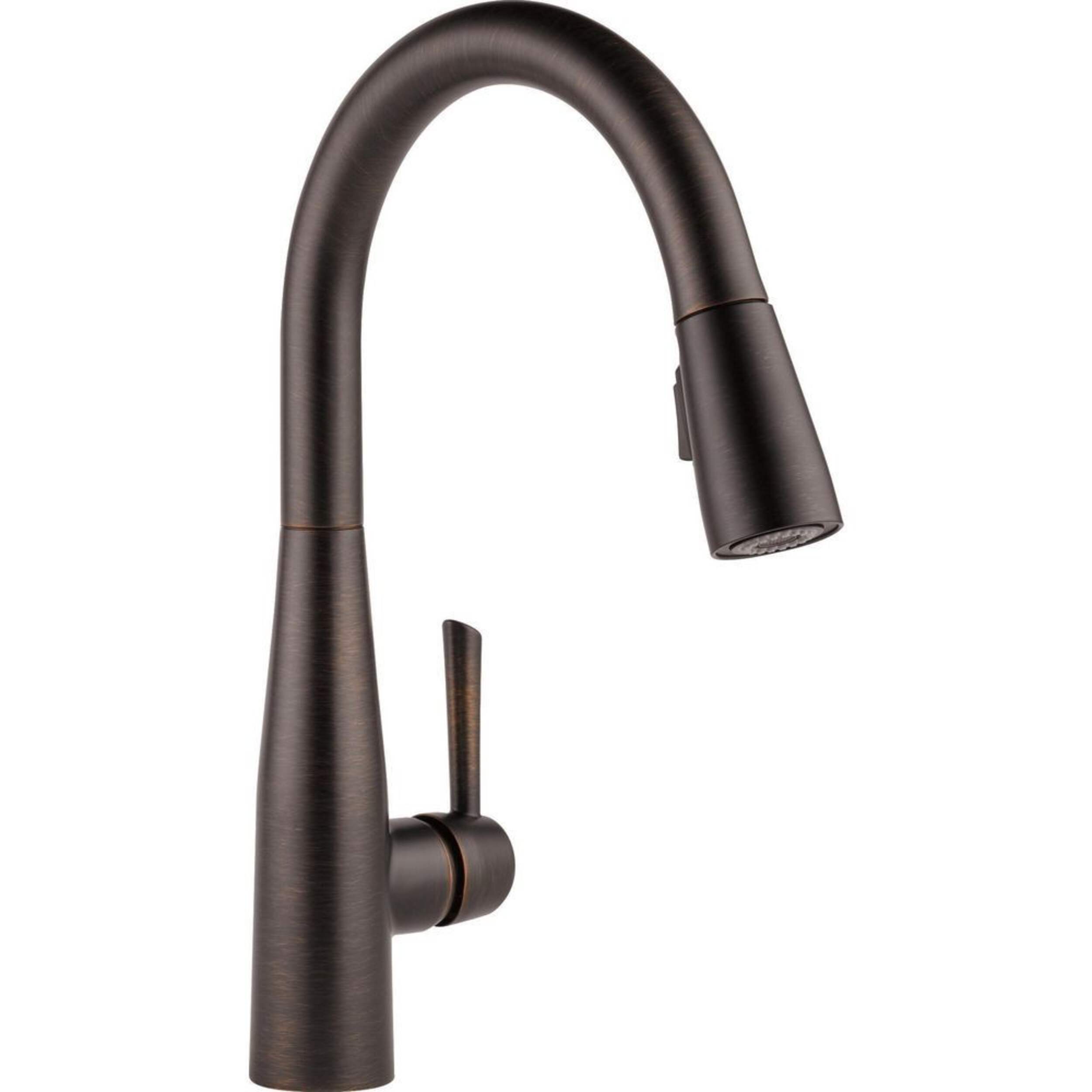 Delta Single Handle Pull-Down Kitchen Faucet, Venetian Bronze Front_Angled_Right