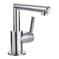 Moen® Arris Single Handle Single Hole Bathroom Sink Faucet, WaterSense® Certified, Chrome Front_Angled_Right