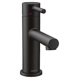 Moen® Align Single Handle Single Hole Bathroom Sink Faucet, Matte Black Front_Angled_Right