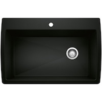 Blanco Super Single Dual Mount Kitchen Sink, 33.5-in