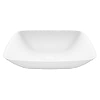VIGO Hyacinth Matte Stone¿ Round Vessel Bathroom Sink/Basin, Handpolished Construction, White