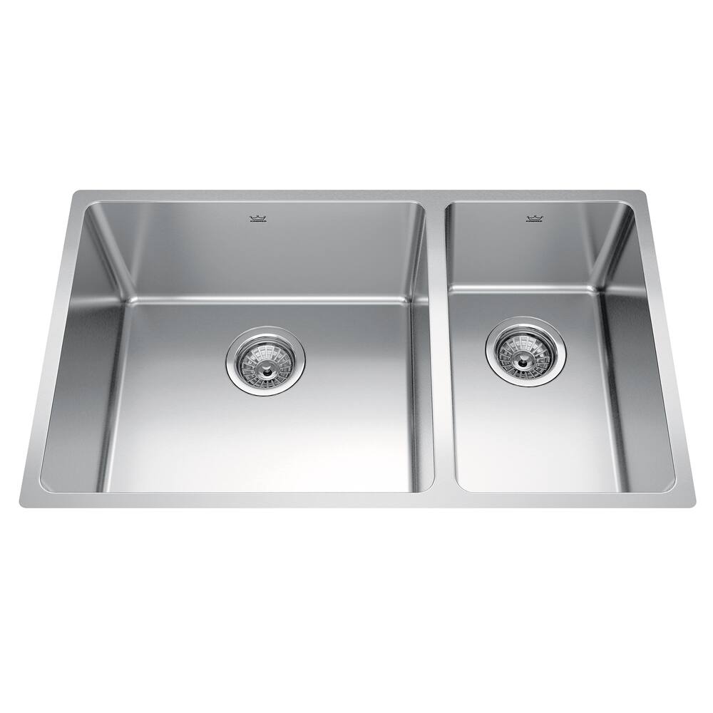 Kindred Undermount Granite Single Bowl Kitchen Sink, Stone Grey,17x18 ...