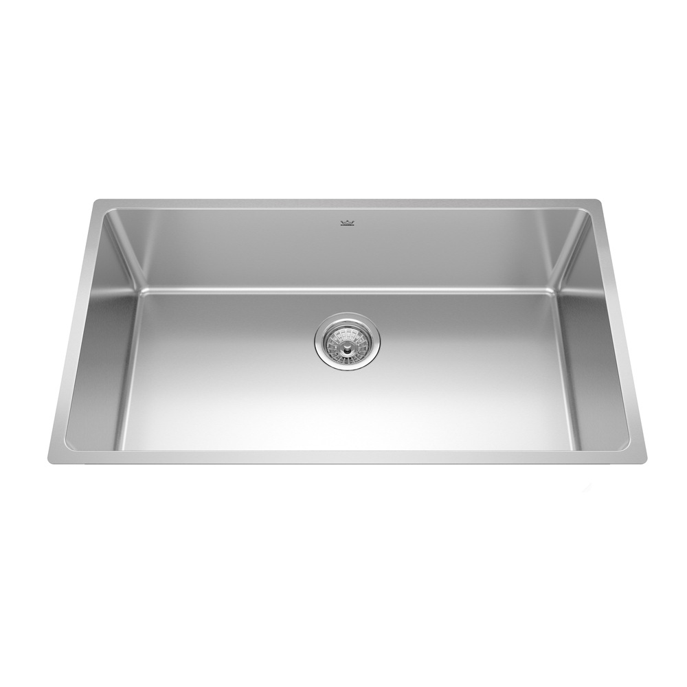 Kindred Granite Double Bowl Kitchen Sink, Champagne,33x22x9in