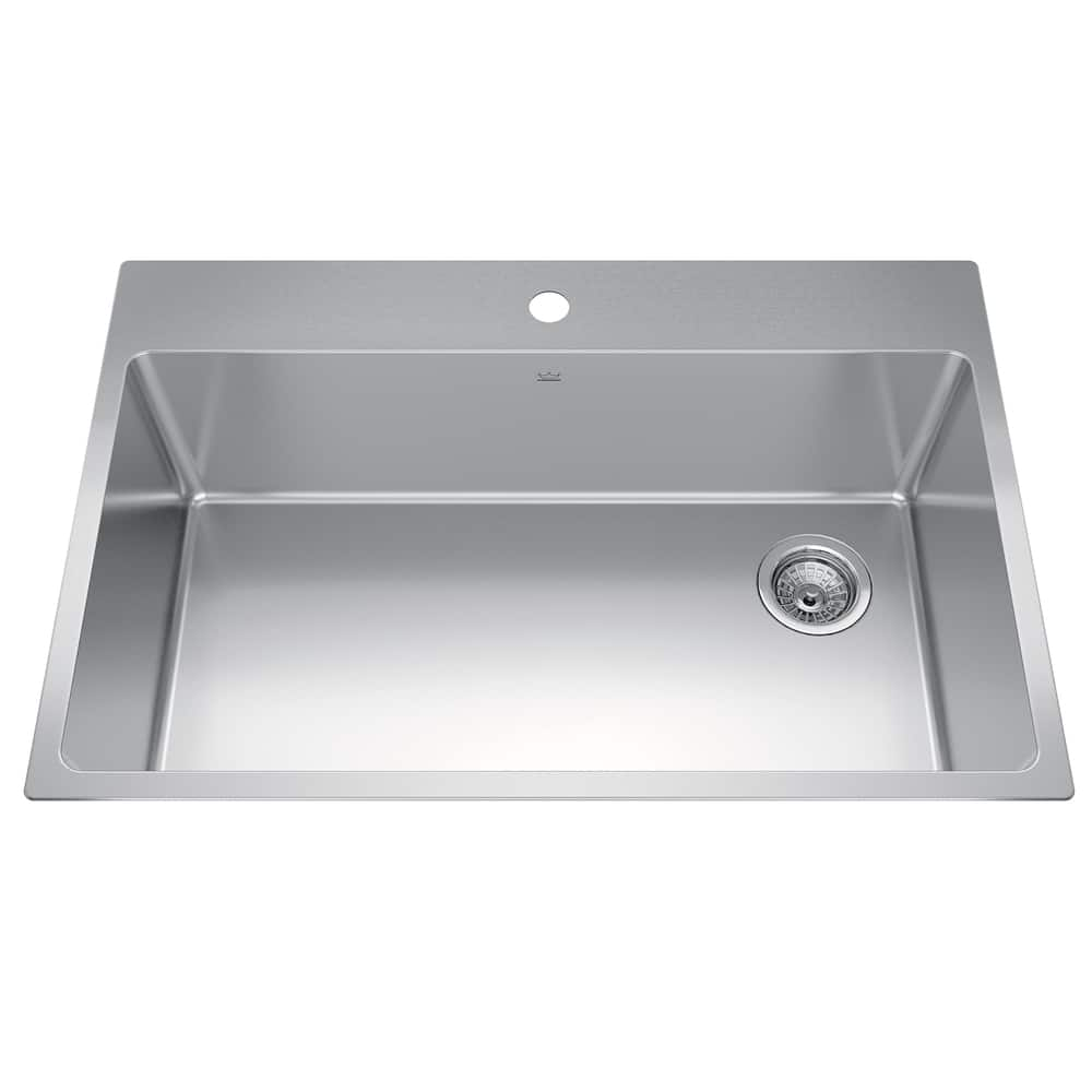 Kindred Granite Double Bowl Kitchen Sink Storm 33x22x9 In Canadian Tire   Kindred 33 9 X 19 7 Combination Granite Sink Storm 45a61039 E663 49d7 B870 0d560d0b0069 