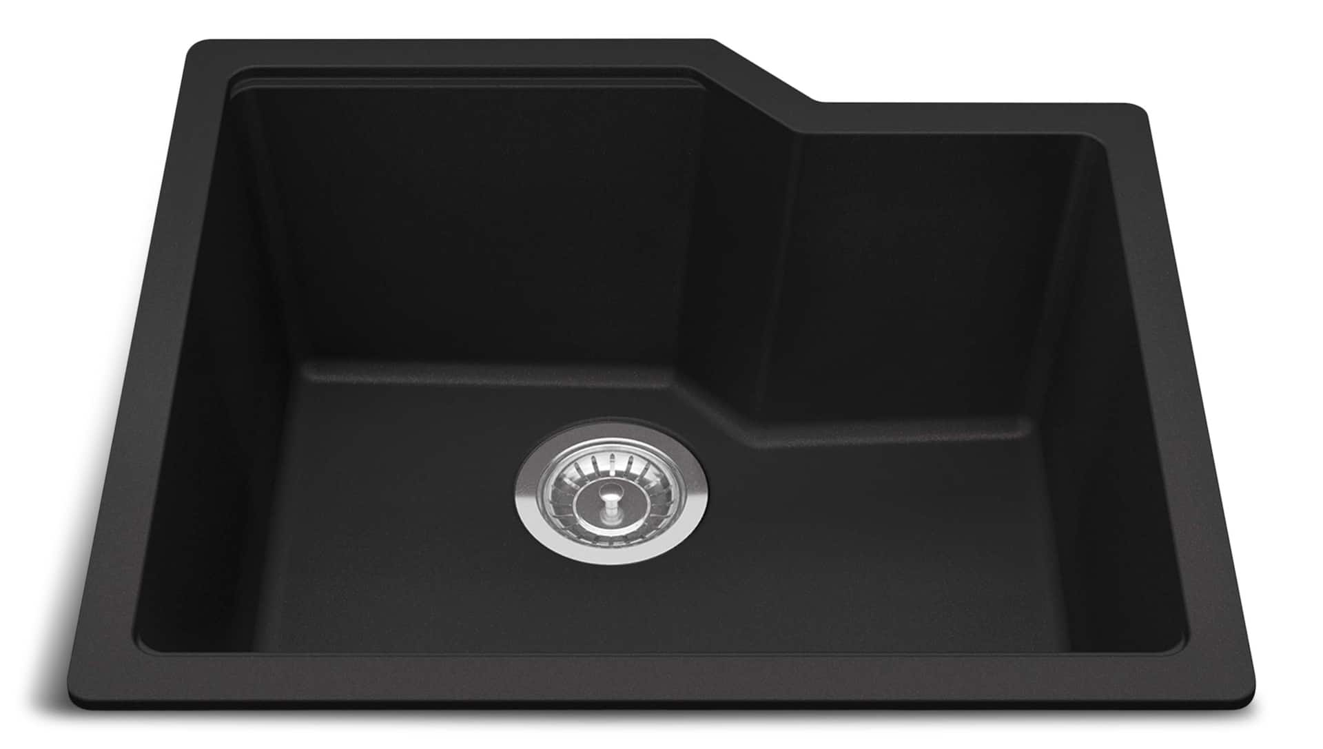 Kindred Urban Undermount Granite Single Bowl Kitchen Sink 22 06 In X   Kindred 22 X 19 7 Undermount Granite Sink Polar White 2380076e Ae7d 4d87 A44b 254bad6e5ed9 Jpgrendition 