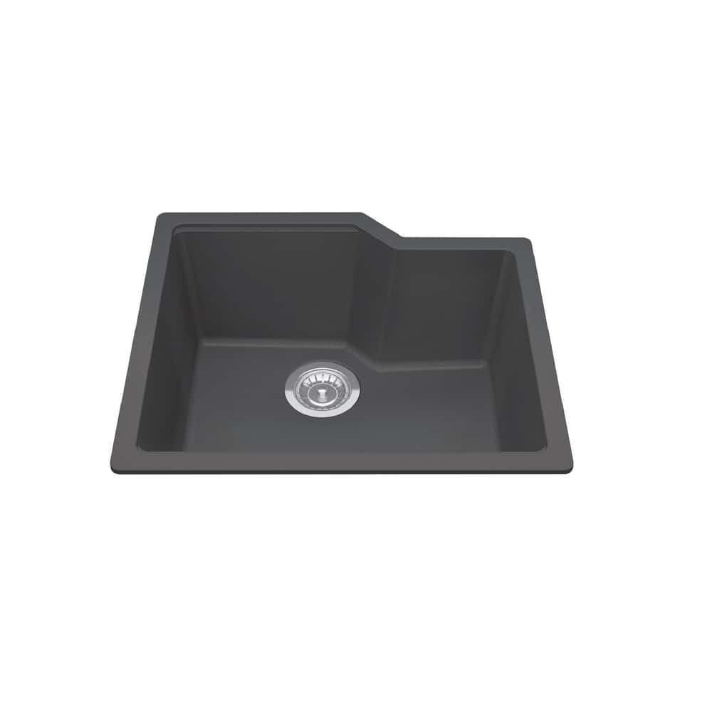 Kindred Undermount Granite Single Bowl Kitchen Sink Polar White 22x20   Kindred 22 X 19 7 Undermount Granite Sink Polar White 33616729 529a 4497 A795 D63555af6de3 