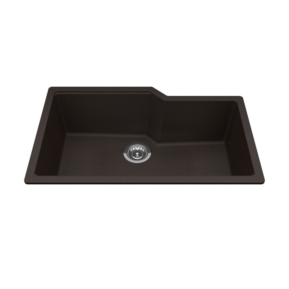 Kindred Brookmore Undermount Stainless Steel Single Bowl Kitchen Sink   Brookmore 20 X 20 9 Single Bowl 4 Hole Stainless Sink 4b5573c7 Cfd0 4804 B1b1 5080246843e2 