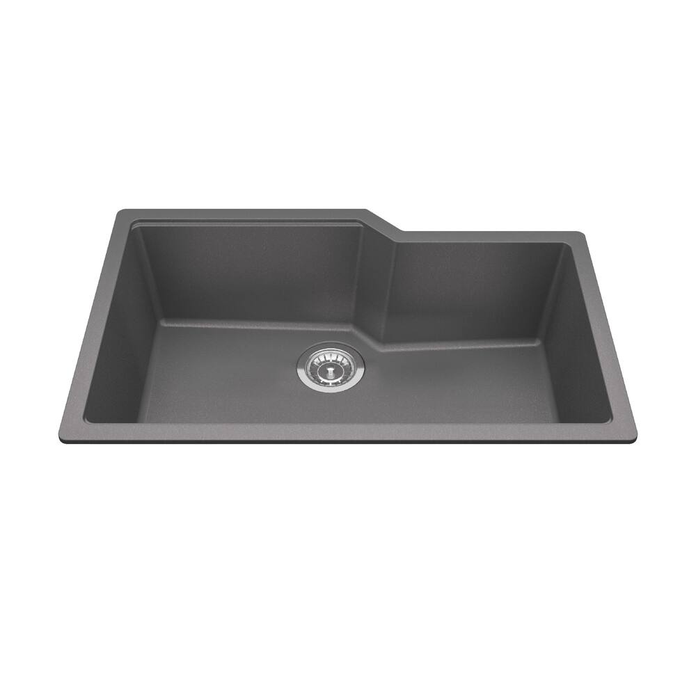 Kindred Brookmore Undermount Stainless Steel Single Bowl Kitchen Sink   Brookmore 25 1 X 20 9 Single Bowl 4 Hole Stainless Sink 822b125d 072b 435e Bdc8 3d53f55a2ded 